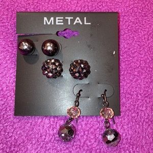 NWT METAL earrings - bundle and save!